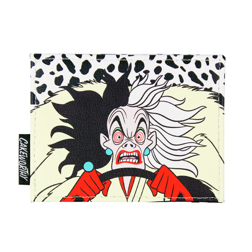 Loungefly-villian Disney Cruella card wallet from Vil