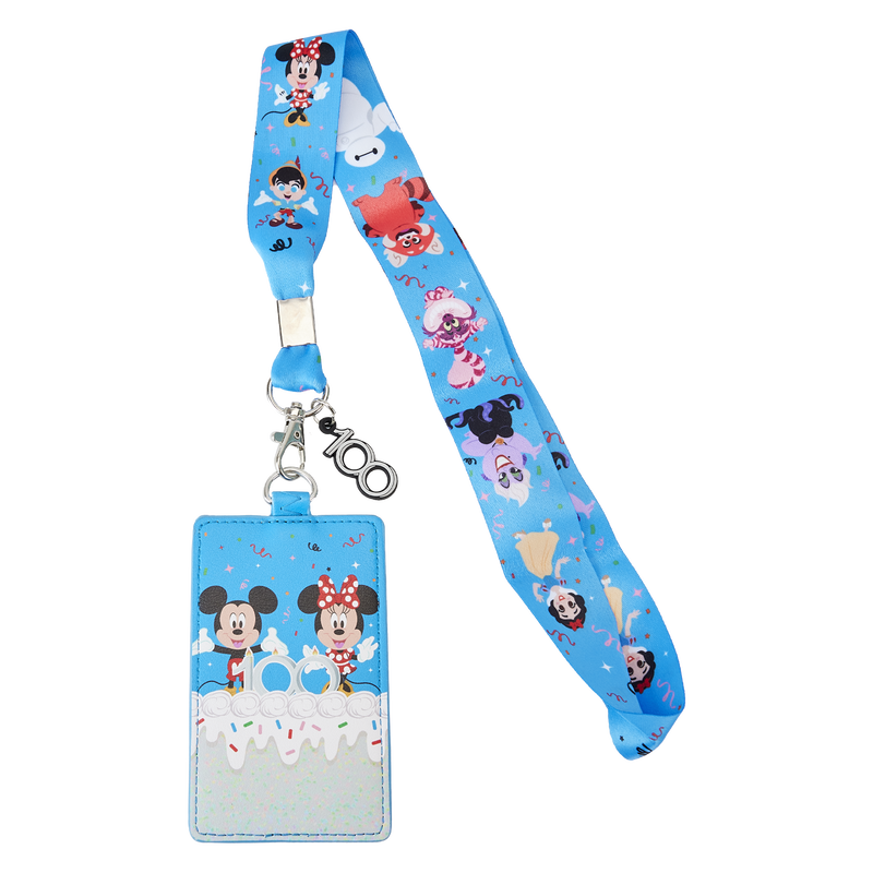 Disney: Mickey Mouse and the Gang Black Lanyard with ID Holder