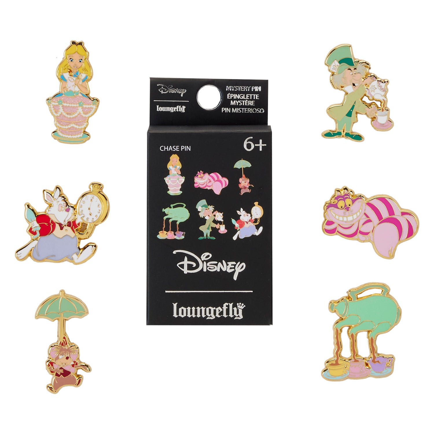 Alice in Wonderland Unbirthday Disney Loungefly Mystery Box Pin