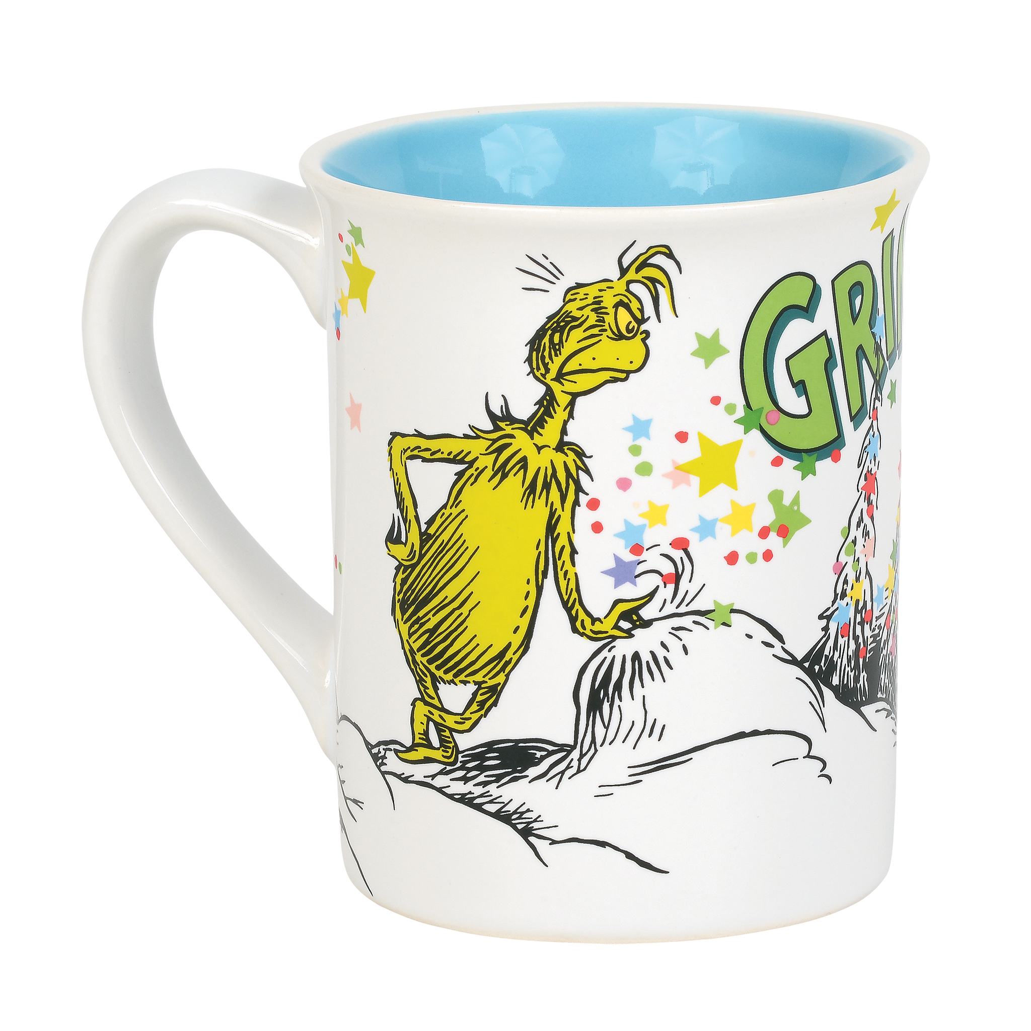 The Grinch Green Christmas Mug Cup Dr Seuss Merry Grinchmas Max Cindy Lou  Who