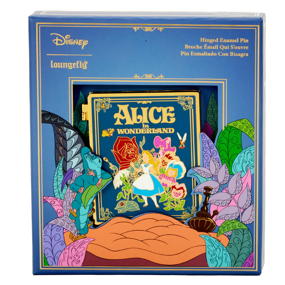 Loungefly Disney Alice in Wonderland Classic Book Hinged 3 Collectors – TK  Ave