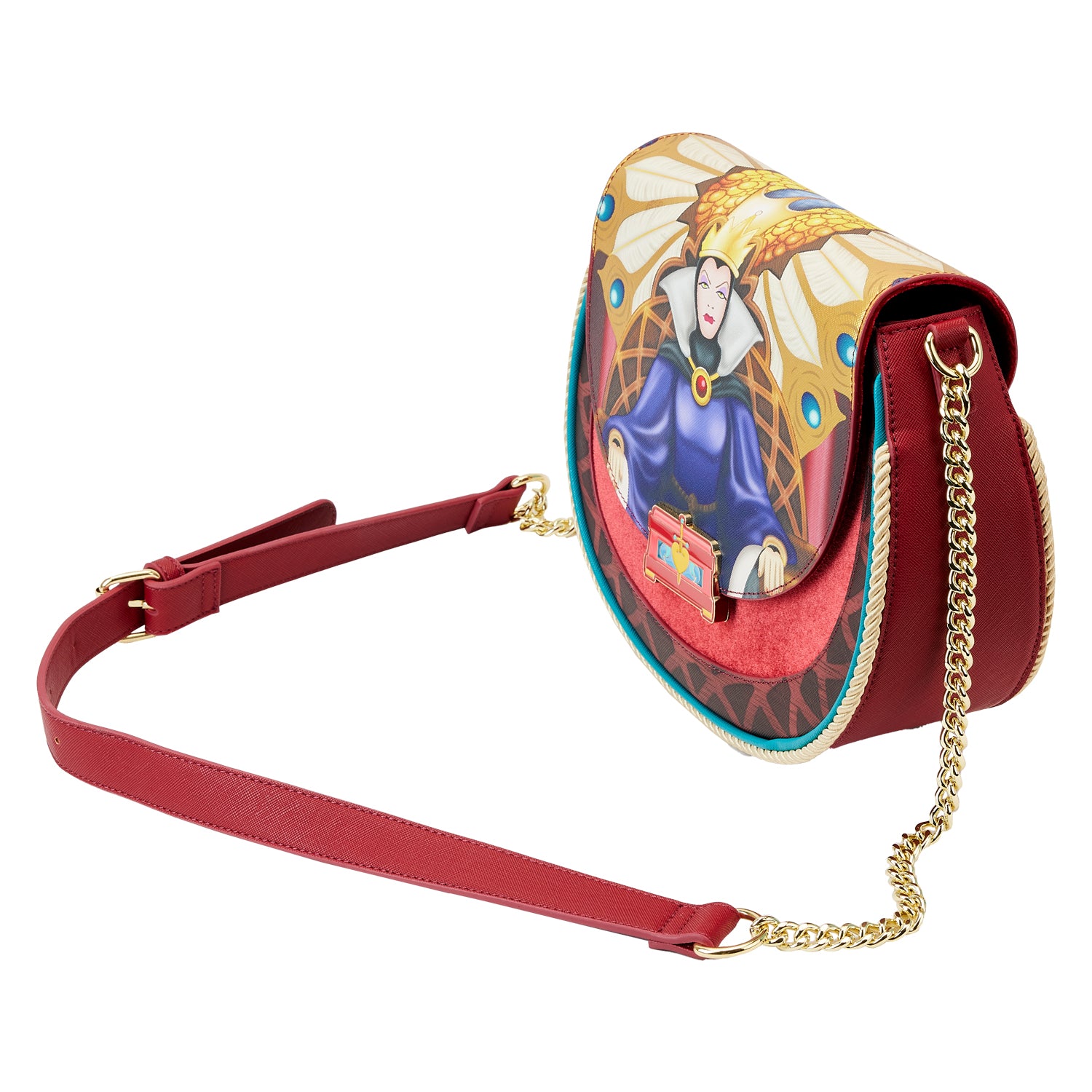 Loungefly Disney Snow White and The Seven Dwarves Folk Character Crossbody Bag